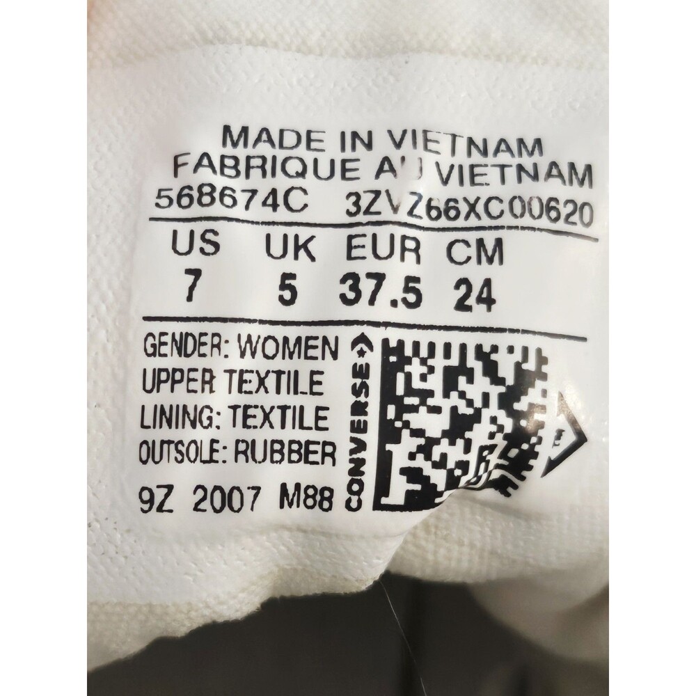 Converse Chuck Taylor Women's Sneakers Size 7 - Picture 5 of 9